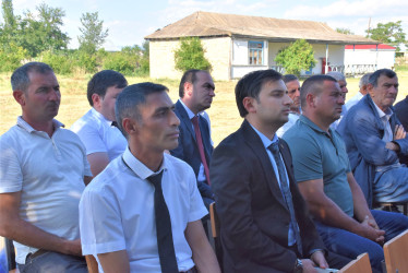 Ağsu RİH başçısı 18 iyun 2025-ci il tarixdə Qaradağ kəndində səyyar qəbul keçirib