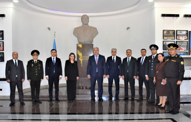 Ümummilli Lider Heydər Əliyevin anadan olmasının 103-cü ildönümü ilə əlaqədar Ulu Öndərin abidəsi ziyarət edilib və Ağsu rayon Heydər Əliyev Mərkəzinə ekskursiya təşkil olunub