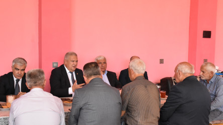 27 Sentyabr – Anım günü ilə əlaqədar 24.09.2026-cı il tarixdə Vətən müharibəsi şəhidlərinin ailələri ilə görüşlər keçirilib