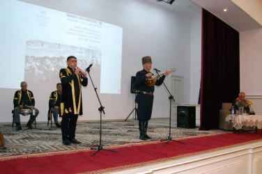 Ağsu rayonunda "Heydər Əliyev İli" çərçivəsində “Sazlı-sözlü Şirvan" adlı konsert proqramı təşkil edilib