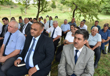 Ağsu RİH başçısı 09 iyul 2025-ci il tarixdə Sanqalan kəndində səyyar qəbul keçirib
