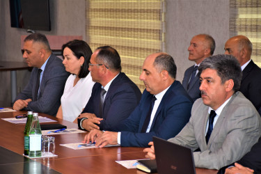 Ağsu rayonunda “Qərbi Azərbaycan İrsi” kitabının I cildinin təqdimat mərasimi keçirilib