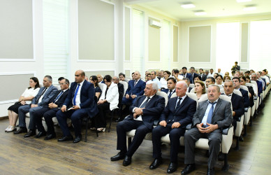 Yeni Azərbaycan Partiyası Ağsu rayon təşkilatının XI konfransı keçirilib