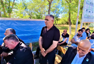 Ağsu RİH başçısı 20.05.2026-cı il tarixdə Ağabəyli kəndində səyyar qəbul keçirib