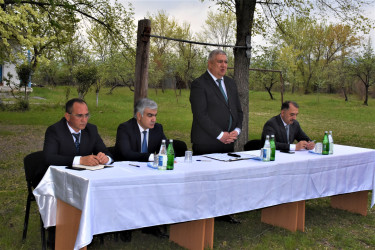 Ağsu RİH başçısı Təklə kəndində növbəti səyyar qəbul keçirib
