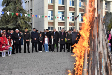 Martın 17-də Ağsu rayonunda Novruz bayramı münasibətilə şənlik və konsert təşkil edilib