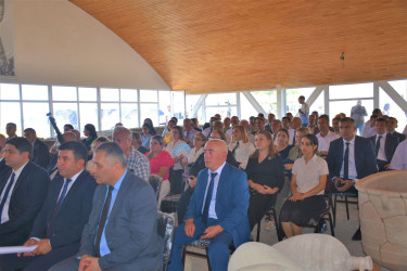 Ağsu rayonunda professor Qafar Cəbiyevin anadan olmasının 75 illik yubileyinə həsr olunmuş elmi-praktiki konfrans keçirilib