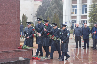 12 dekabr - Ümummilli Lider Heydər Əliyevin Anım günü ilə əlaqədar “Dahi şəxsiyyət” mövzusunda elmi-praktiki konfrans keçirilib