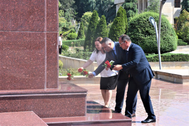 Ağsu rayonunda “Konstitusiya və Suverenlik İli” çərçivəsində “Milli Qurtuluş Günü - Azərbaycanın taleyini dəyişən zəfər tarixi” mövzusunda  konfrans keçirilib