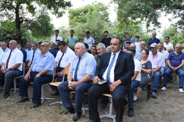 Ağsu RİH başçısı 07.07.2026-cı il tarixdə Nuran kəndində səyyar qəbul keçirib