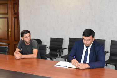 Ağsu Rayon İcra Hakimiyyətində 04.08.2026-cı il tarixdə növbəti vətəndaş qəbulu keçirilib