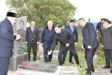 Aprel döyüşlərinin şəhidi Fərəczadə Toğrul Habil oğlunun xatirəsi anılıb
