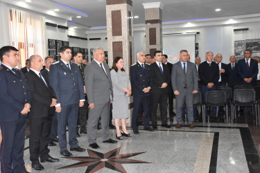 Ağsu rayonunda Ulu Öndər Heydər Əliyevin anadan olmasının 102-ci ildönümü ilə əlaqədar abidəsi ziyarət edilib və “Heydər Əliyev müstəqil Azərbaycan konstitusiyasının müəllifidir” mövzusunda yığıncaq keçirilib