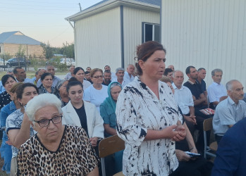 Ağsu RİH başçısı Ərəbmehdibəy və Göydəlləkli kəndlərində səyyar qəbullar keçirib