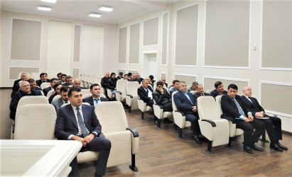 Kiçik və Orta Biznesin İnkişafı Agentliyi Ağsu rayonunda sahibkar və fermerlərlə görüş keçirib