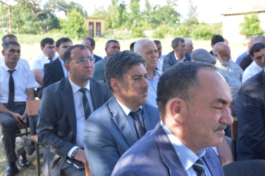 Ağsu RİH başçısı 18 iyun 2025-ci il tarixdə Qaradağ kəndində səyyar qəbul keçirib