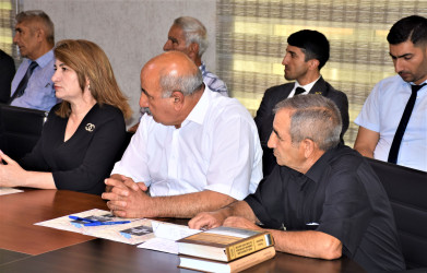 Ağsu rayonunda “Qərbi Azərbaycan İrsi” kitabının I cildinin təqdimat mərasimi keçirilib