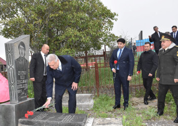 Aprel döyüşlərinin şəhidi Fərəczadə Toğrul Habil oğlunun xatirəsi anılıb