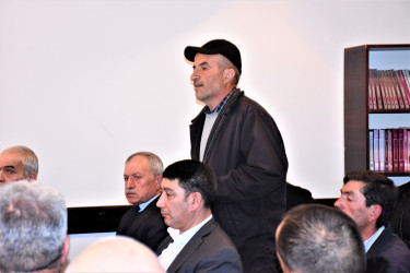 Ağsu RİH başçısı 19.03.2026-cı il tarixdə Kalva kəndində səyyar qəbul keçirib