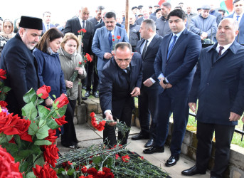 Aprel döyüşlərinin şəhidi Fərəczadə Toğrul Habil oğlunun xatirəsi anılıb