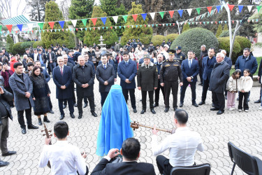 Martın 17-də Ağsu rayonunda Novruz bayramı münasibətilə şənlik və konsert təşkil edilib
