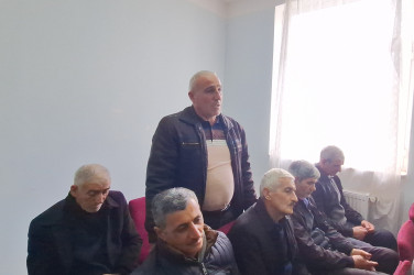 Ağsu RİH başçısı Pirhəsənli və Bozavand kənd sakinləri üçün səyyar qəbullar keçirib