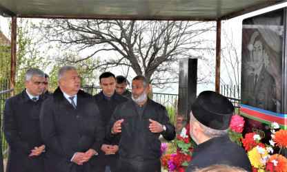 Aprel döyüşlərinin şəhidi Fərəczadə Toğrul Habil oğlunun xatirəsi anılıb