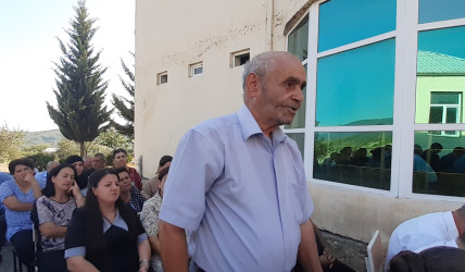 Ağsu RİH başçısı 09 sentyabr 2025-ci il tarixdə Dilman kəndində səyyar qəbul keçirib