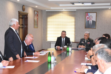 Müharibə, Əmək və Silahlı Qüvvələr Veteranları Təşkilatının Ağsu Rayon Şöbəsinə sədr seçilib