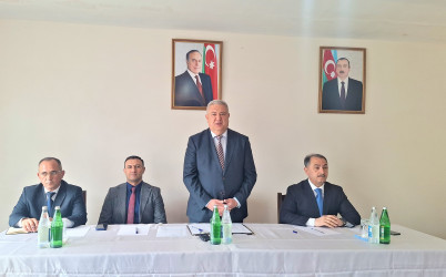 Ağsu RİH başçısı 05.03.2026-cı il tarixdə Qaraqoyunlu kəndində səyyar qəbul keçirib