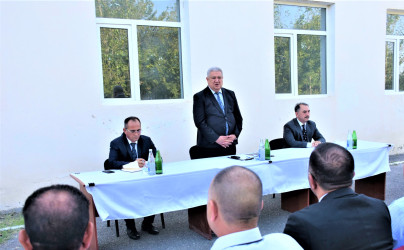 Ağsu RİH başçısı 05.08.2025-ci il tarixdə Xəlilli və Ərəbmehdibəy kəndlərində səyyar qəbullar keçirib