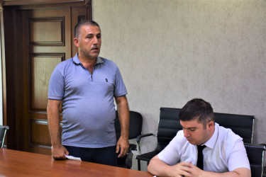 Ağsu Rayon İcra Hakimiyyətində 29 iyul 2025-ci il tarixdə növbəti vətəndaş qəbulu keçirilib