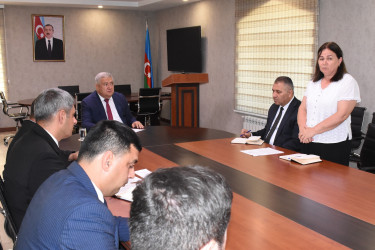 Ağsu Rayon İcra Hakimiyyətində 21.07.2026-cı il tarixdə növbəti vətəndaş qəbulu keçirilib