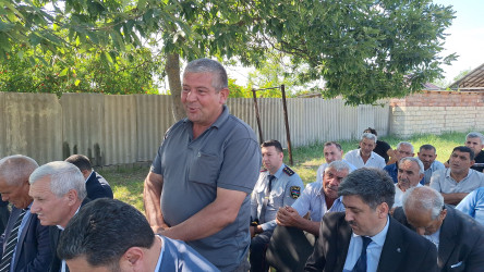 Ağsu RİH başçısı 11.06.2026-cı il tarixdə Qaradağ və Qarabağlı kəndlərində səyyar qəbullar keçirib