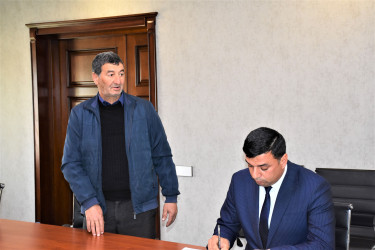 Ağsu Rayon İcra Hakimiyyətində 07.04.2026-cı il tarixdə növbəti vətəndaş qəbulu keçirilib