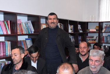 Ağsu RİH başçısı 19.03.2026-cı il tarixdə Kalva kəndində səyyar qəbul keçirib