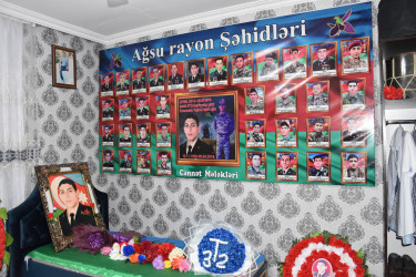 Aprel döyüşlərinin şəhidi Fərəczadə Toğrul Habil oğlunun xatirəsi anılıb