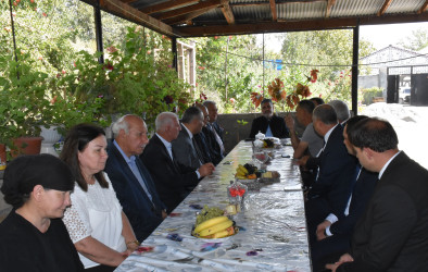 27 Sentyabr – Anım günü ilə əlaqədar 25.09.2026-cı il tarixdə Yenilik və Gursulu kəndlərində Vətən müharibəsi şəhidlərinin ailələri ilə görüşlər keçirilib