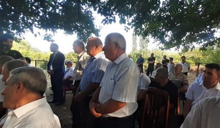 Ağsu RİH başçısı 07.08.2025-ci il tarixdə Padar və Yenilik kəndlərində səyyar qəbullar keçirib