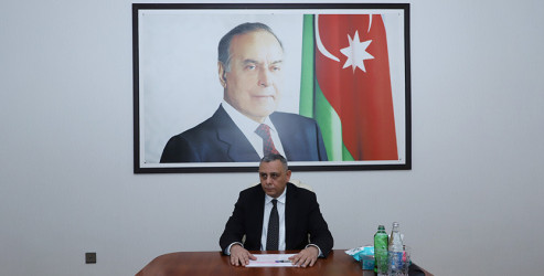 Səfərbərlik və Hərbi Xidmətə Çağırış üzrə Dövlət Xidmətinin rəisi  Mürsəl İbrahimov Ağsu rayonunda vətəndaşları qəbul edib