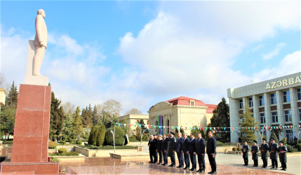 Ağsu rayonunda Miqrasiya orqanları işçilərinin peşə bayramı günü qeyd edilib