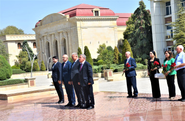Ağsu rayonunda professor Qafar Cəbiyevin anadan olmasının 75 illik yubileyinə həsr olunmuş elmi-praktiki konfrans keçirilib