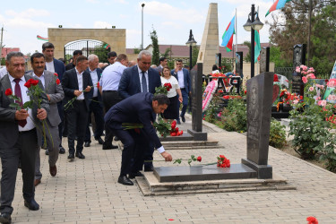 Ağsu Su Meliorasiya Sistemlərinin İstismarı İdarəsində Peşə Bayramı qeyd edilib
