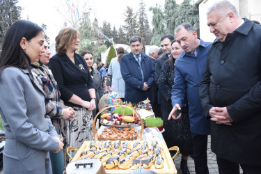 Martın 17-də Ağsu rayonunda Novruz bayramı münasibətilə şənlik və konsert təşkil edilib