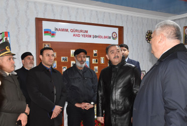 Aprel döyüşlərinin şəhidi Fərəczadə Toğrul Habil oğlunun xatirəsi anılıb