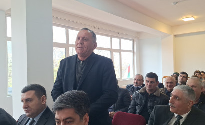 Ağsu RİH başçısı Pirhəsənli və Bozavand kənd sakinləri üçün səyyar qəbullar keçirib