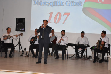 Ağsu rayonunda “Konstitusiya və Suverenlik İli” çərçivəsində “28 may - Müstəqillik Günü - tariximizin şanlı səhifəsidir!” mövzusunda tədbir keçirilib