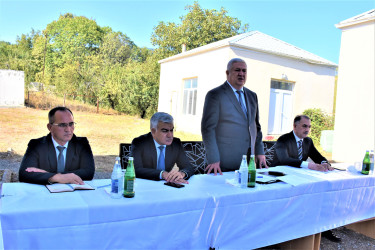 Ağsu RİH başçısı 09 sentyabr 2025-ci il tarixdə Dilman kəndində səyyar qəbul keçirib