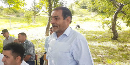 Ağsu RİH başçısı 09 iyul 2025-ci il tarixdə Sanqalan kəndində səyyar qəbul keçirib