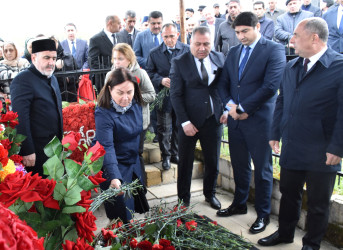Aprel döyüşlərinin şəhidi Fərəczadə Toğrul Habil oğlunun xatirəsi anılıb